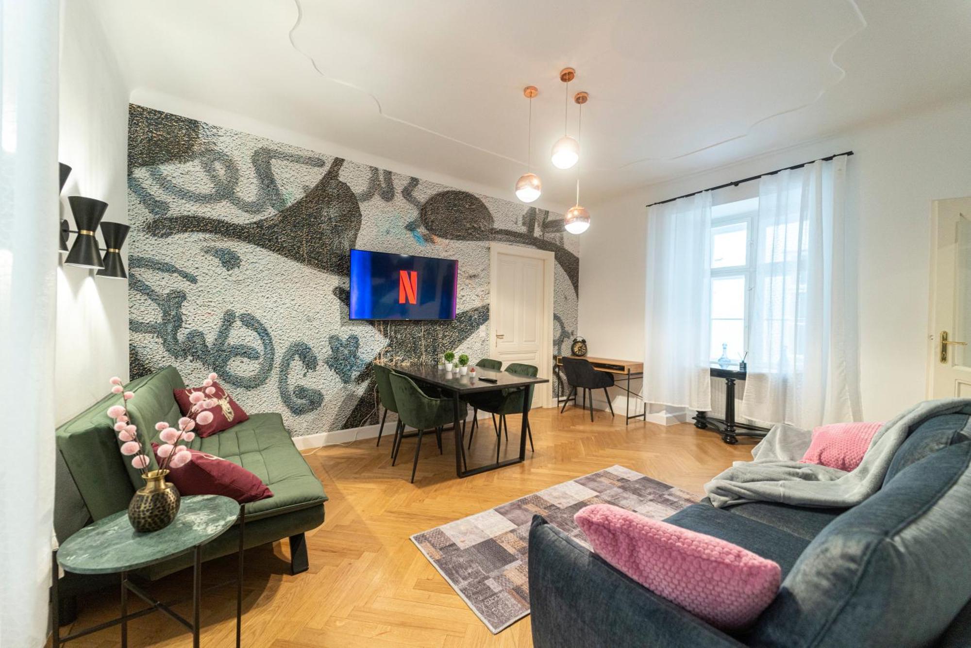 Central Stephansdom Apartment I Netflix I Self Check In Wien Eksteriør billede