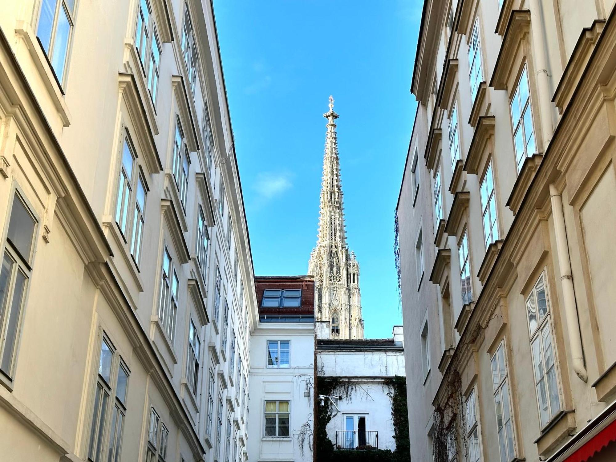 Central Stephansdom Apartment I Netflix I Self Check In Wien Eksteriør billede